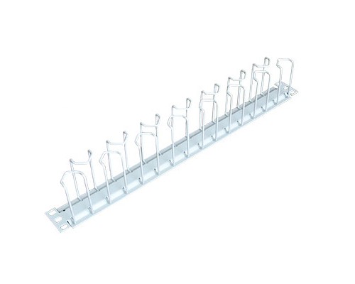 Кабельный органайзер горизонтальный с кольцами 19" 1U