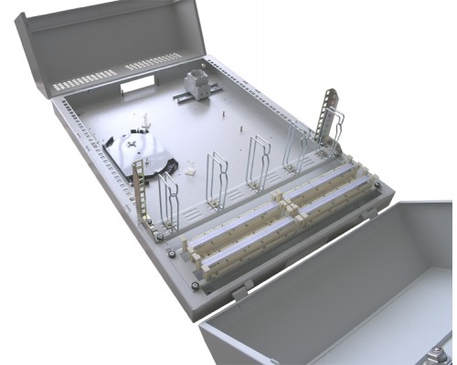 Шкаф настенный 19" SmartLine 520×220×755