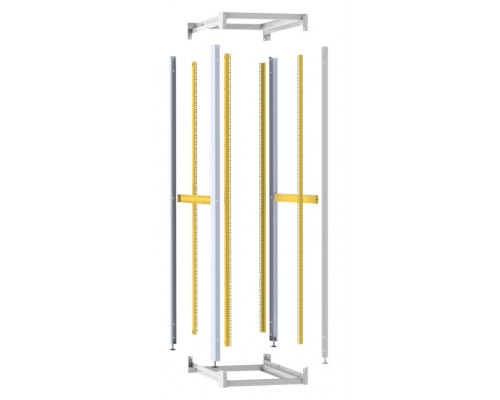 Стойка серверная телекоммуникационная 19" 24U глубина 600 1.160.24